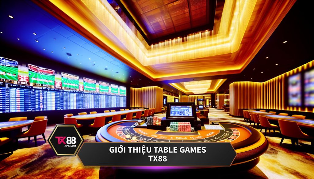 Giới thiệu table games TX88.
