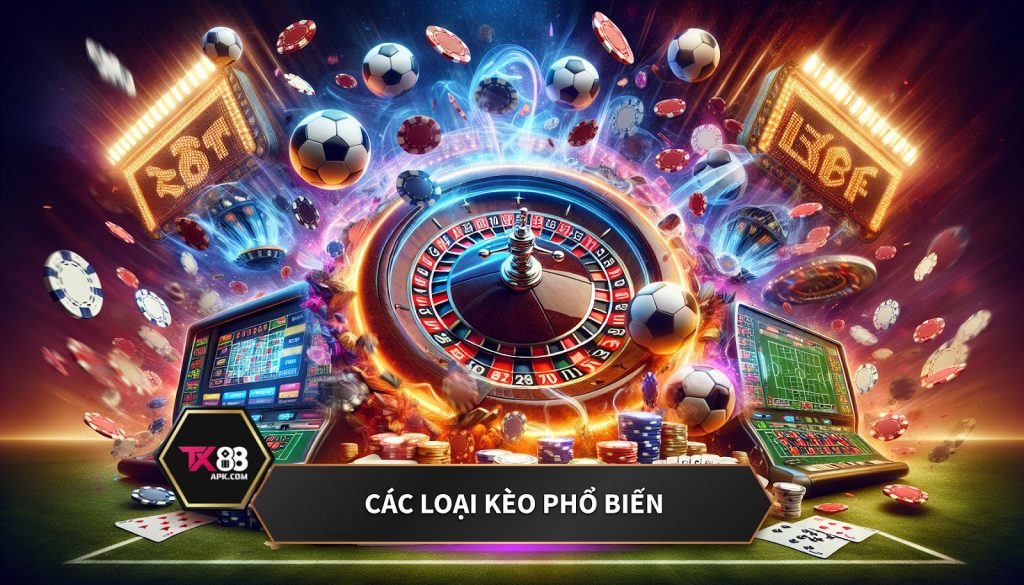 Các loại kèo phổ biến.