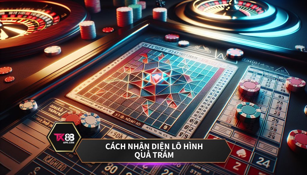 Cách nhận diện lô hình quả trám.