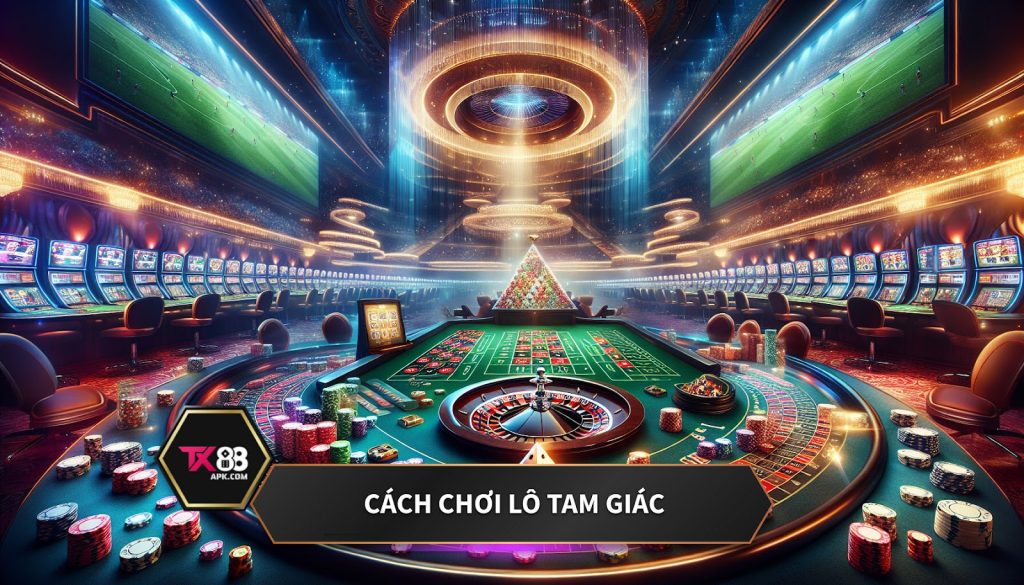 Cách chơi lô tam giác.