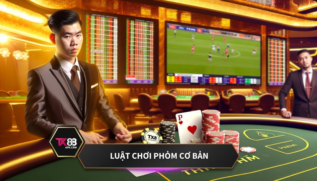 Luật chơi phỏm cơ bản.