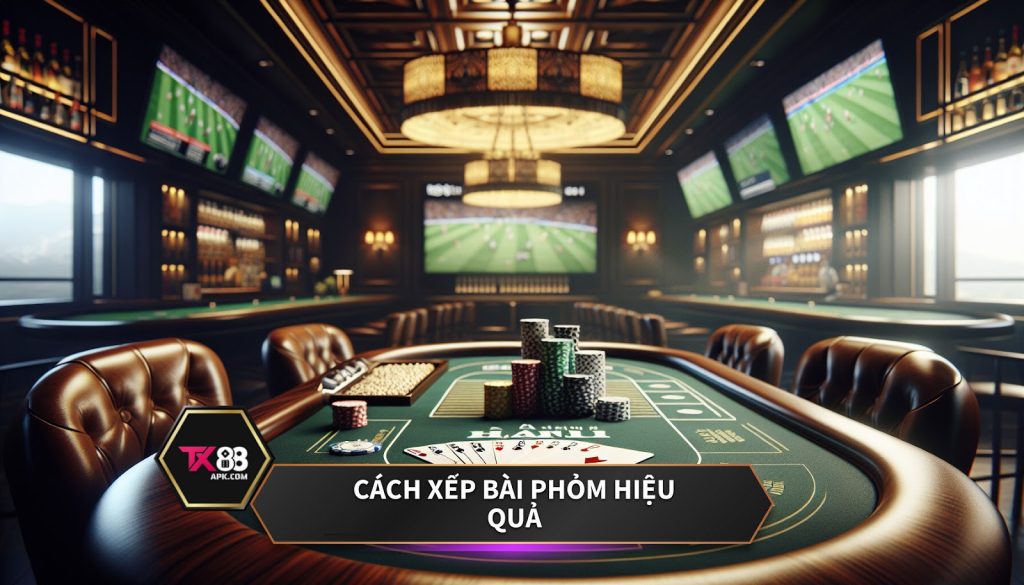 Cách xếp bài phỏm hiệu quả.