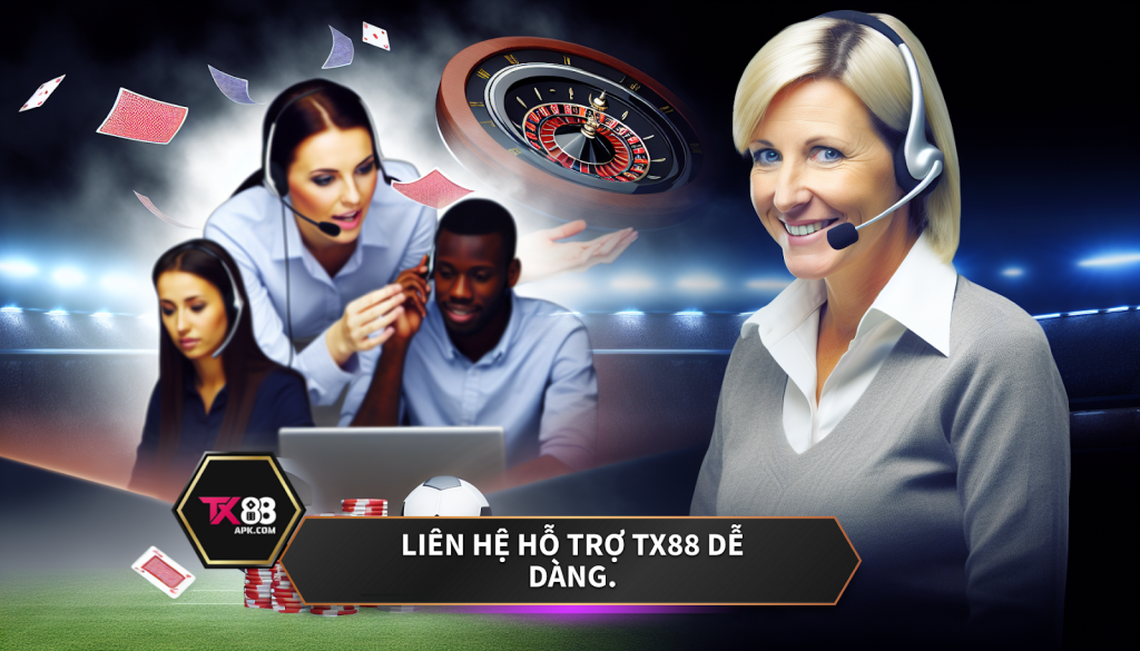 Liên hệ hỗ trợ TX88 dễ dàng.