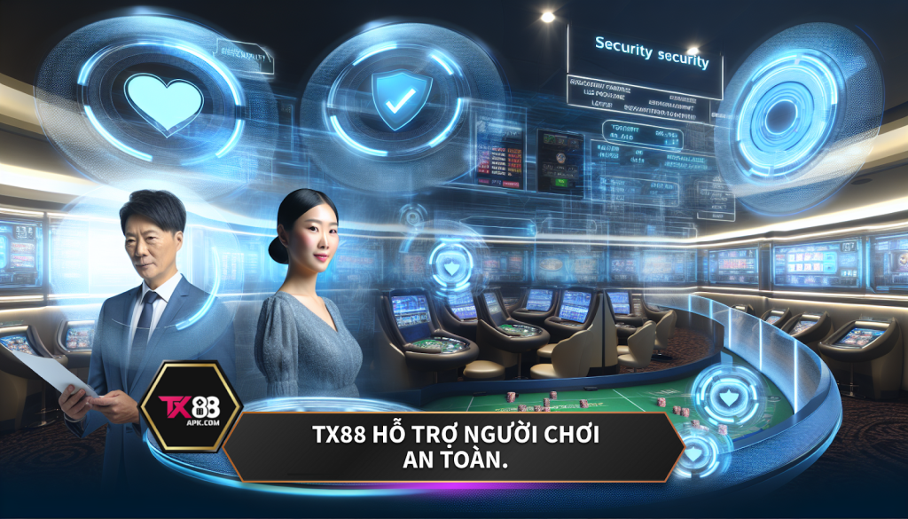 TX88 hỗ trợ người chơi an toàn.