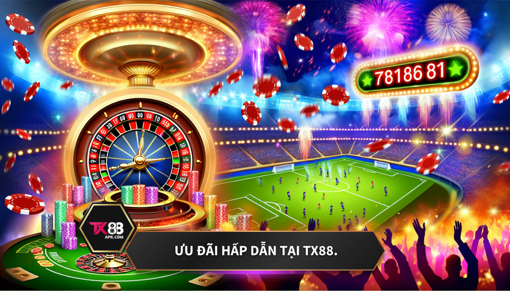 Ưu đãi hấp dẫn tại TX88.