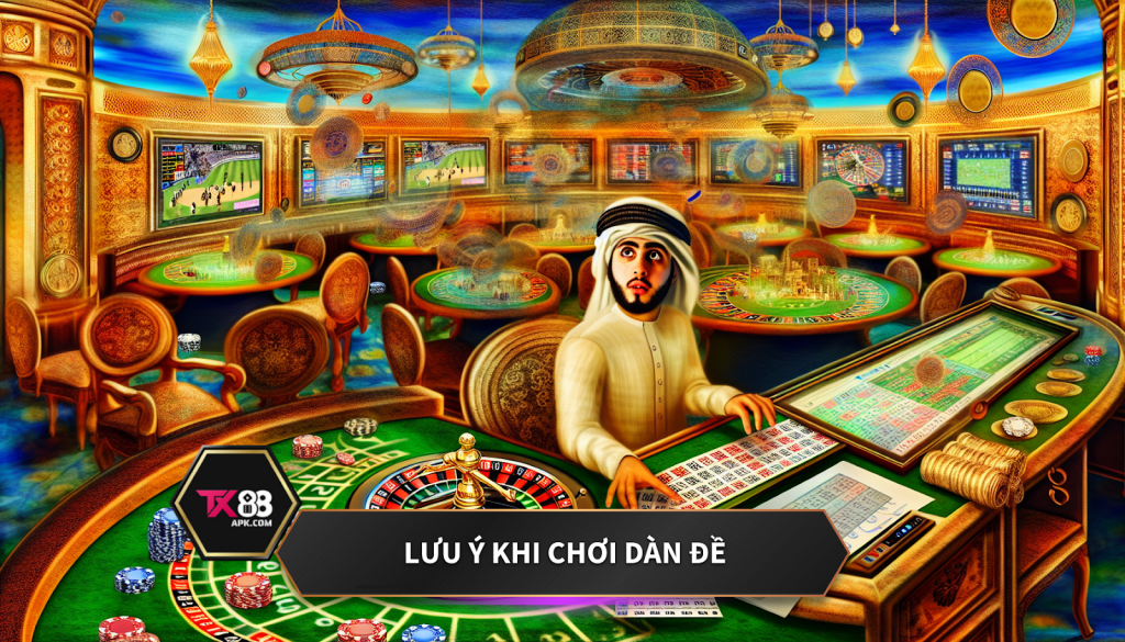 Lưu ý khi chơi dàn đề 64 số