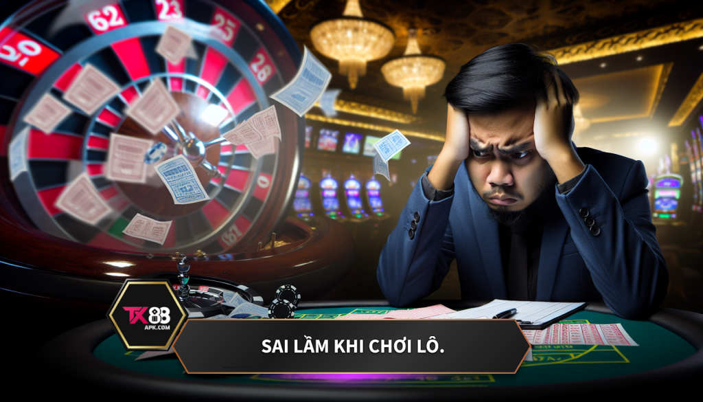 Sai lầm khi chơi lô.