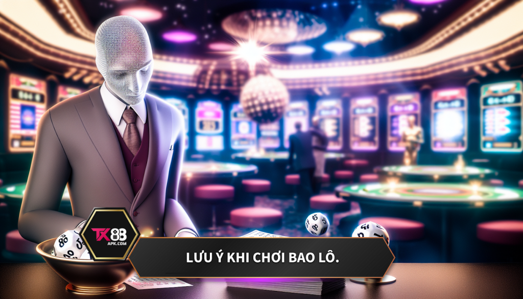Lưu ý khi chơi bao lô.