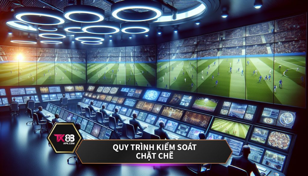 Quy trinh kiểm soát chặt chẽ.